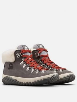 SOREL Out N About Plus Conquest Quarry Trainer - Grey, Quarry, Size 7, Women