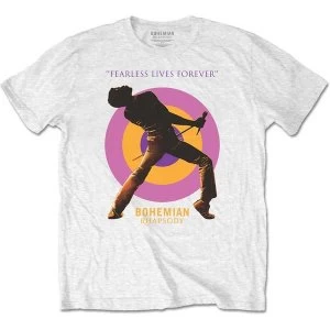 Image of Queen - Fearless Mens Large T-Shirt - White