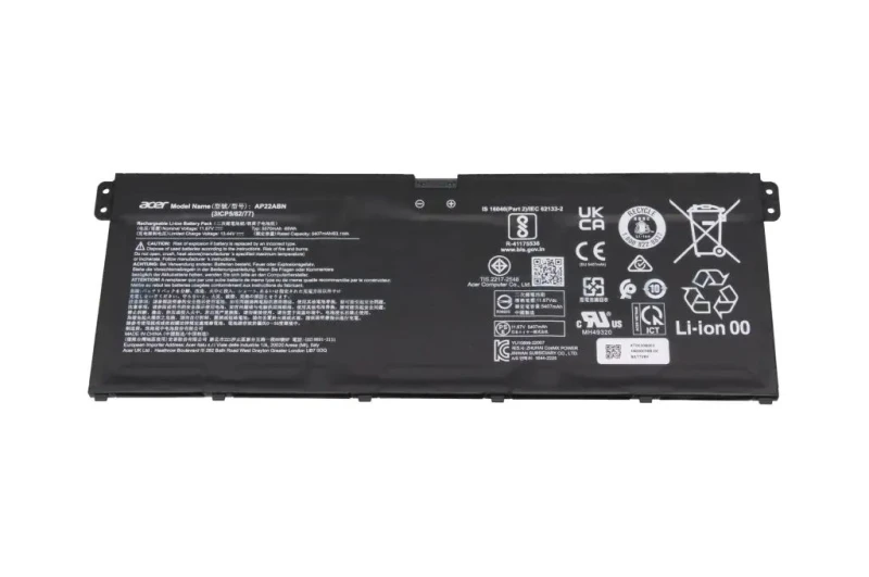 Image of Acer BATTERY 5570MAH 3S1P AP22ABN