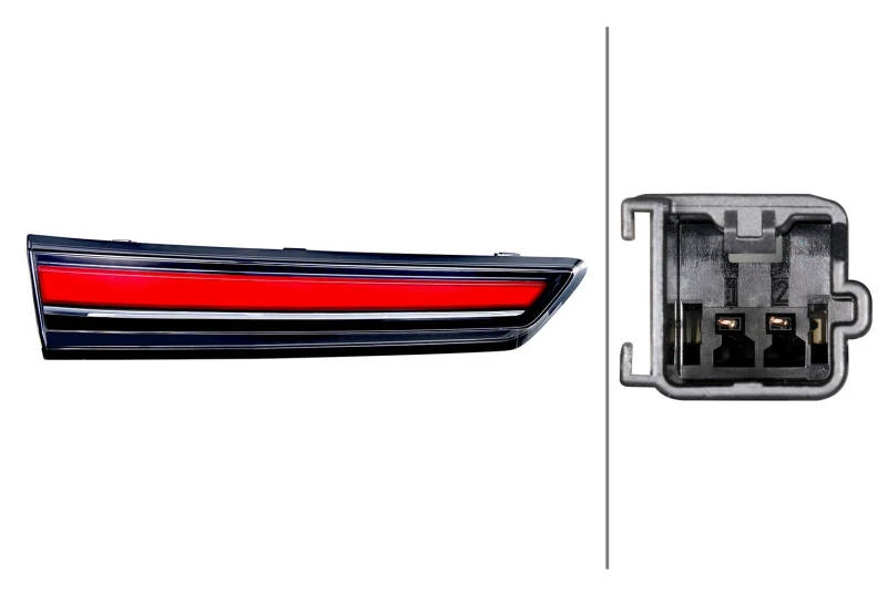 Image of HELLA 2SA 014 995-111 Rear light Inner Section, Left, LED Combination Rearlight (391)