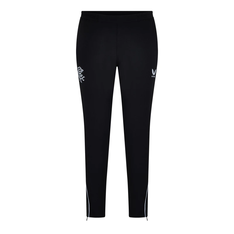 Image of Castore Rangers Travel Tracksuit Bottoms Juniors - Black 9 - 10 Years