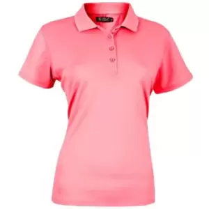 Image of Island Green Golf Polo Ladies - Pink