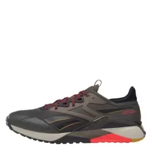 image of Reebok Nano X2 TR Adventure Shoes Mens - Army Green / Core Black / Neon