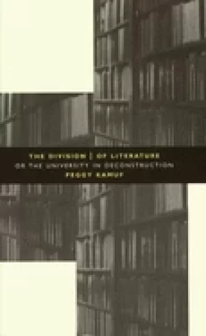 Image of division of literature or the university in deconstruction