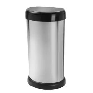 Image of Moda Silver Touch Top Bin 42L