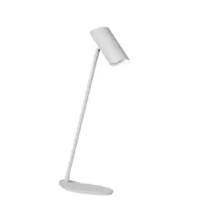 Image of Hester Modern Desk Lamp - 1xGU10 - White