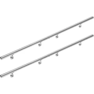 Image of Stair Hand Rail Stainless Steel Railing Staircase Hallway V2A 80-600cm Bannister 400cm (de)