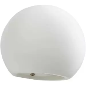 Image of Inlight Paintable Wall Up or Down Light Martos White