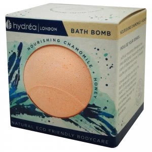 image of Hydrea London Nourishing Chamomile & Honey Bath Bomb 2 x 60g