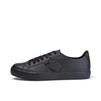 Image of KICKERS TOVNI LACER LTHR AU BLACK/BLACK - 10