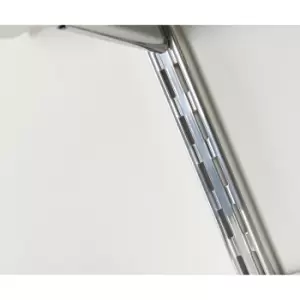 image of Twin Slot Shelving Kit - 1219mm Krome Twinslot and 470mm Brackets - Chrome Effect