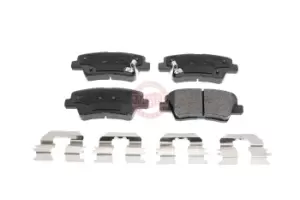 Image of MASTER-SPORT Brake pad set Premium Rear Axle 13046057862N-SET-MS Brake pads,Brake pad set, disc brake HYUNDAI,KIA,ix35 (LM, EL, ELH),Tucson (TL, TLE)