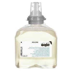 image of Gojo 1.2L Antibacterial Foam Soap Refill Pack of 2 for TFX Dispenser