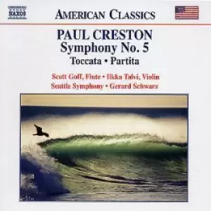 image of Paul Creston - Symphony No. 5, Toccata, Partita (Schwarz, Seattle So) CD Album - Used