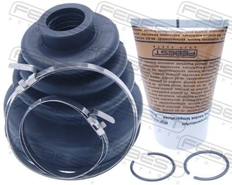 Image of FEBEST 0315-CU2 CV Boot transmission sided, NBR (nitrile butadiene rubber) NBR (nitrile butadiene rubber) Bellow,drive shaft (194)