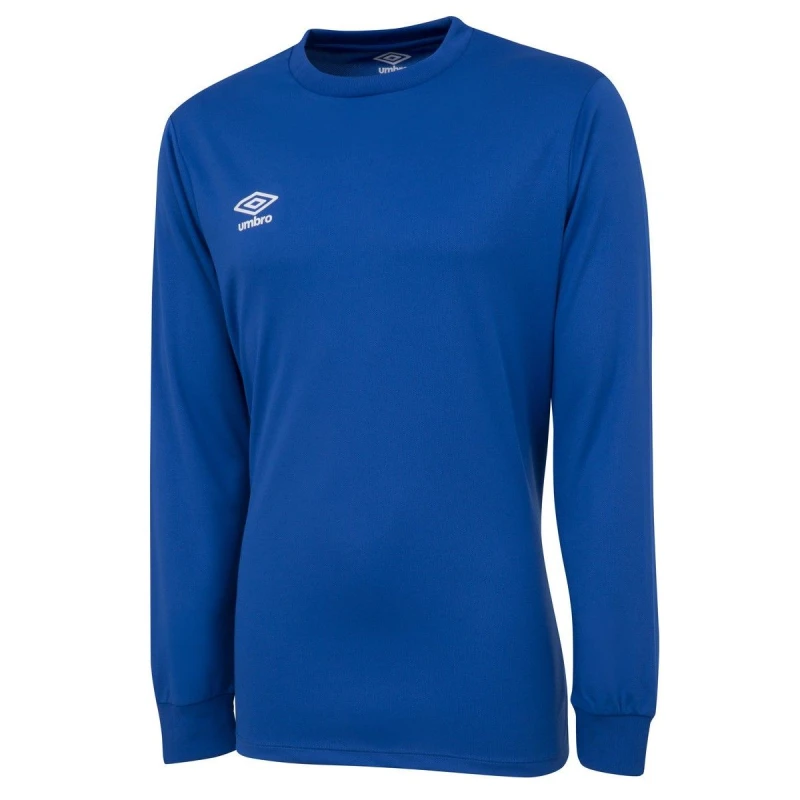 Image of Umbro Umbro Men Club Long-Sleeved Jersey in Royal Size: Small Royal S Male 5063107688750