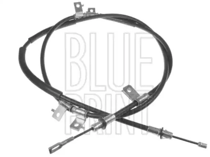Image of Blue PRINT ADA104628 Brake Cable Right Rear, 2302mm Cable,parking brake (124)