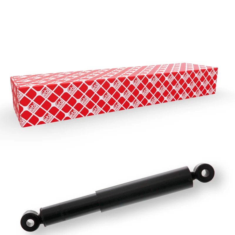Image of FEBI BILSTEIN 20458 Shock absorber Rear Axle, Oil Pressure, Telescopic Shock Absorber, Bottom eye Shock Absorber (854)