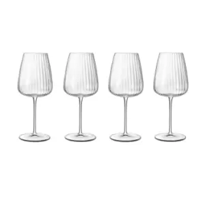 Image of Optica Chardonnay Glasses - Dishwasher Safe, 550ml - Pack of 4