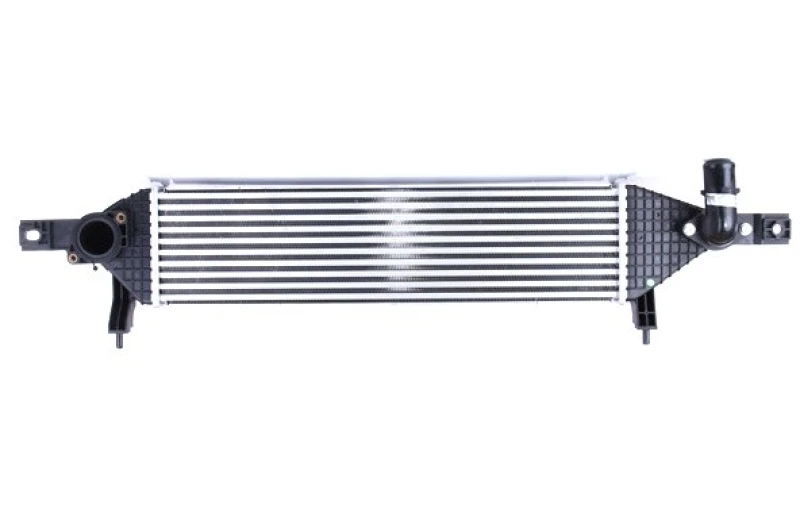 Image of CLIMTEX CH4-231 Intercooler without quick coupling, Right connector, straight Intercooler,charger (468)