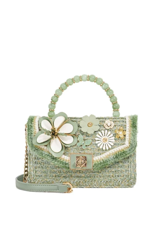 Image of Dune London Womens 'Blooms' Bag in Green Green Female One Size