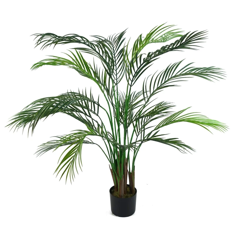 Image of Leaf 125cm Areca Palm Tree UV Resistant Outdoor Green