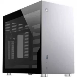 Image of Jonsbo V10-G Silver Mini tower Game console casing, Casing Silver
