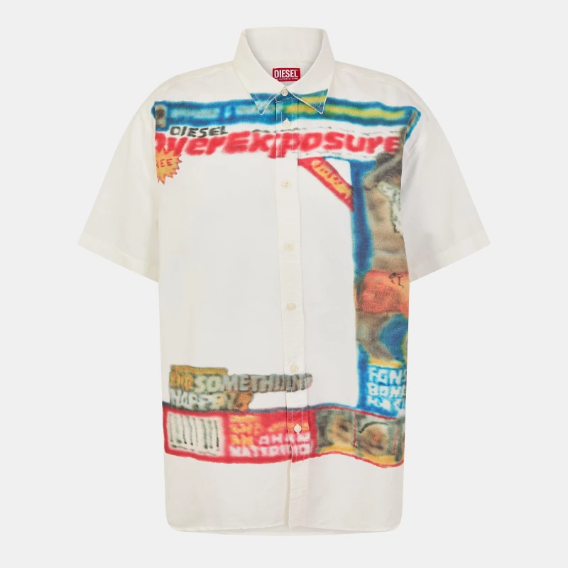 Image of Diesel Elias Short Sleeve Shirt