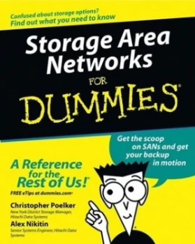 Image of Storage Area Networks for Dummies by Christopher Poelker Paperback