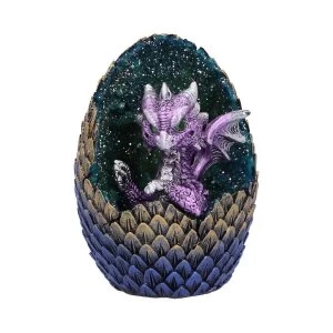 Image of Geode Home (Purple) Figurine