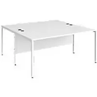 Image of Dams International Desk MB1616BWHWH 1,600 x 1,600 x 725 mm