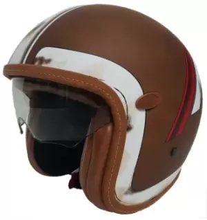 Image of Premier DO BOS BM Jet Helmet, brown, Size L, brown, Size L