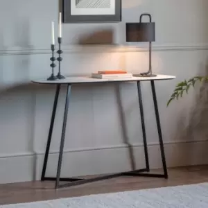 Image of Crossland Grove Finsbury Console Table White Marble