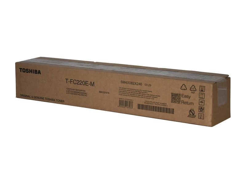 Image of Toshiba 6AJ00000233/T-FC220EM Toner magenta. 38K pages ISO/IEC 19752 f