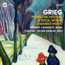 image of Grieg: Piano, Orchestral & Vocal Works, Chamber Music