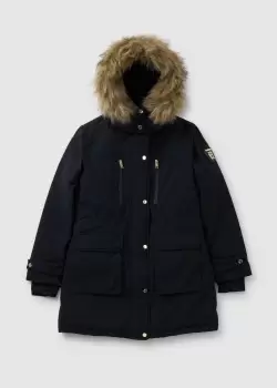Image of Holland Cooper Womens Multi-Way Expedition Coat In Ink Navy