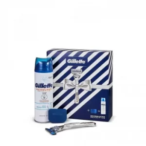 Image of Gillette Skinguard Sensitive 3 Piece Travel Gift Set
