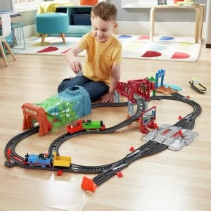 image of Thomas & Friends Talking Thomas & Percy Train Playset