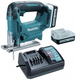 image of Makita 144v Li on Jigsaw with 2 Batteries