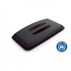 Image of Durable DURABIN&reg; ECO Lid 60 Black Pack of 1