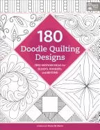 Image of 180 doodle quilting designs free motion ideas for blocks borders and beyond