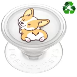 image of PopSockets PlantCore Expanding Stand & Grip - Cheeky Corgi