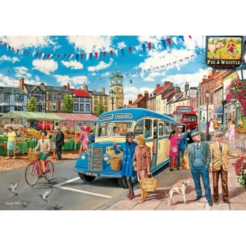 Image of The Country Bus Jigsaw Puzzle - 4x500 Pieces