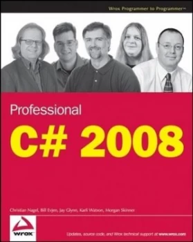 Image of Professional C Hash 2008 by Christian Nagel Paperback