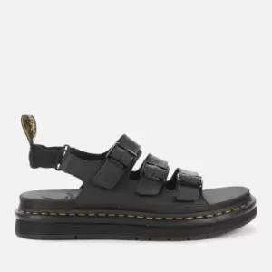 Image of Dr. Martens Mens Solomon Hydro Leather Sandals - Black - UK 11