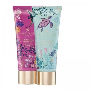 image of Sara Miller White Tea. Ginger & Eucalyptus Spa Duo