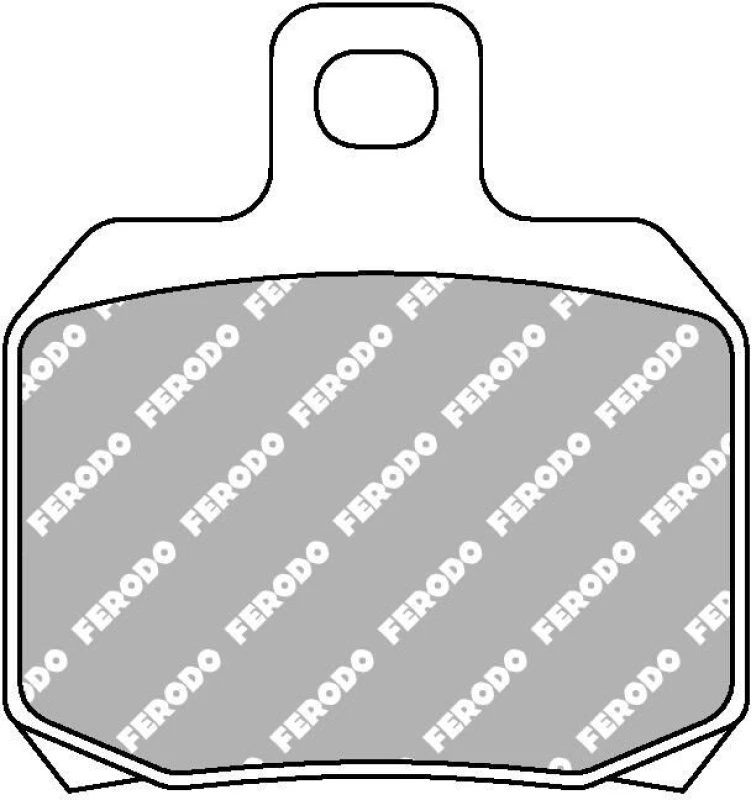 Image of Brake pad set FERODO RACING FDB2074EF