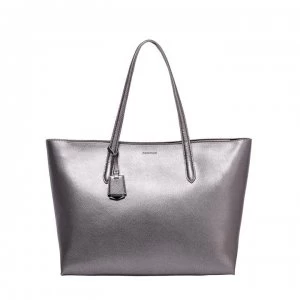 image of Karen Millen Ashbury Tote Bag - PEWTERMETAL021