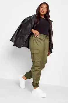 Image of Cuffed Cargo Trousers
