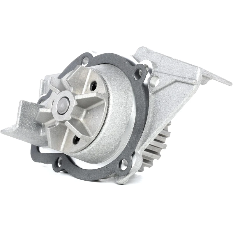 Image of STARK SKWP-0520160 Water pump Number of Teeth: 20, Cast Aluminium, with belt pulley, for timing belt drive, with gasket/seal Cast Aluminium Water Pump